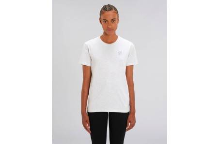T-shirt unisex blanc certifié vêtements eco responsables