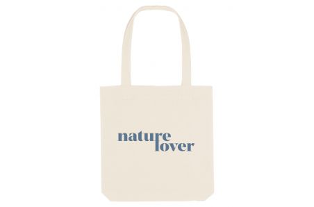 Tote bag éthique 100% recyclé Nature Lover