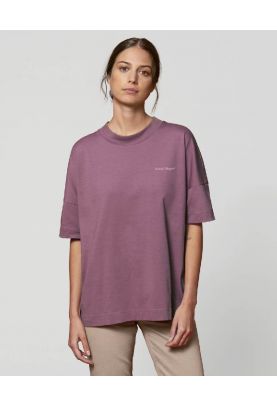 T shirt éthique oversize femme en coton bio